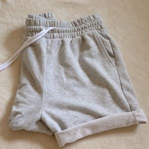 Cotton Sweatpant Shorts